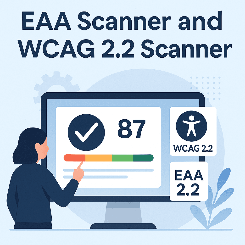Stay Compliant with the European Accessibility Act: Why You Need a WCAG 2.2 Scanner